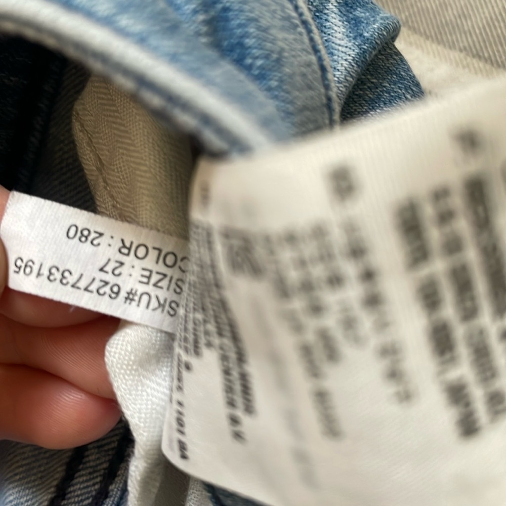 Abercrombie & Fitch Blue Harper Skinny Jeans Faded Wash Cute Comfy Casual Soft - Picture 5 of 8